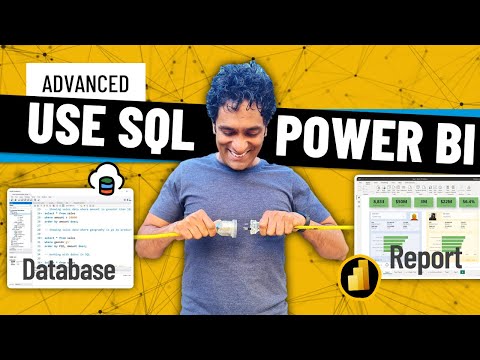 How to use SQL with Power BI 💡 ~ End-to-end Demo with Sample Files