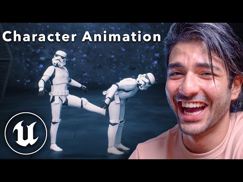 Unreal Engine 5 Beginner Tutorial Part 13: Importing Character Animation