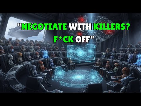 PANIC Erupts in Galactic Council As Humans REFUSE To Negotiate|HFY Sci Fi Stories