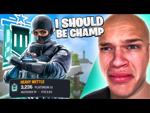 YOU vs The RANK You "Deserve"... (Rainbow Six Siege)