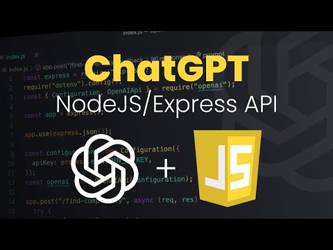 How To Use ChatGPT With JavaScript (NodeJS & Express)
