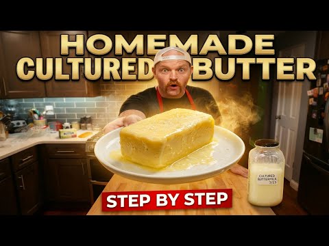 Homemade Cultured Butter That Tastes Better Than Store-Bought