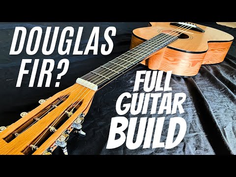 Can you build a guitar out of DOUGLAS FIR? I built this out of my old FRONT DOOR!