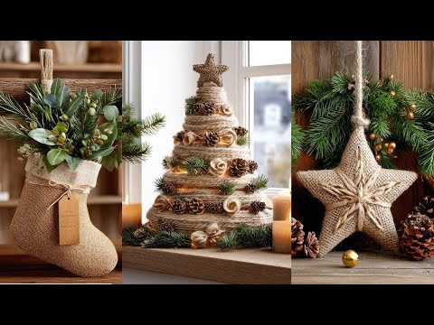 From Simple to Stunning | 20+ Cheap Christmas Decor Ideas with Budget Jute Christmas Decor (Part 2)