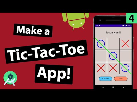 How to make a Tic-Tac-Toe app in Android Studio | Part 4
