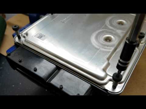How to easily, quickly and safely open an Engine ECU /ECM Guide - Bosch EDC16 EDC17