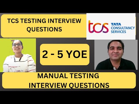 TCS Testing Interview Experience| Manual Testing Mock Interview| 2 -5 YOE