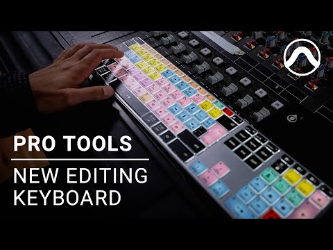 Editors Keys Pro Tools Keyboard with BACK LIGHTS and WIRELESS design | HQ Studios