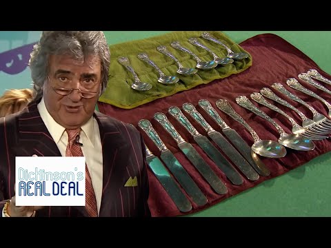 A Beautiful Set of Tiffany Cutlery | Dickinson's Real Deal | S08 E12 | HomeStyle