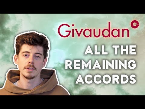 Revealing the rest of Givaudan's perfumery accords