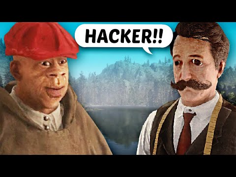 Trolling CRINGE Roleplayers using EXPLOITS in Red Dead RP ☠️