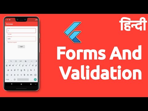 Flutter Forms And Validation in Hindi | By Desi Programmer