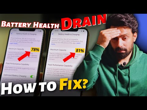 How to Fix iPhone Battery Health Draining Fast?