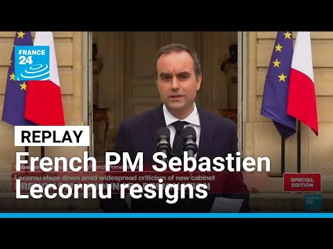 France's outgoing PM: "Political parties are behaving as if they have a majority in Parliament"