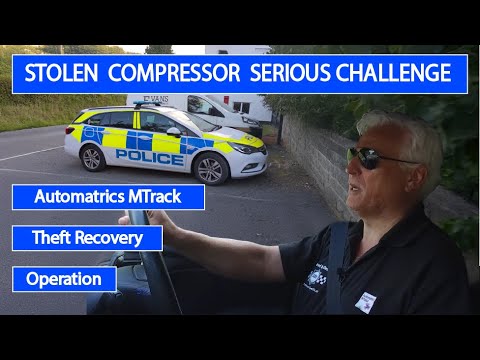 Stolen Atlas Copco Compressor Represents Significant Theft Recovery Tracking Challenge