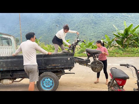 The journey to restore an electric bicycle damaged in a traffic accident.