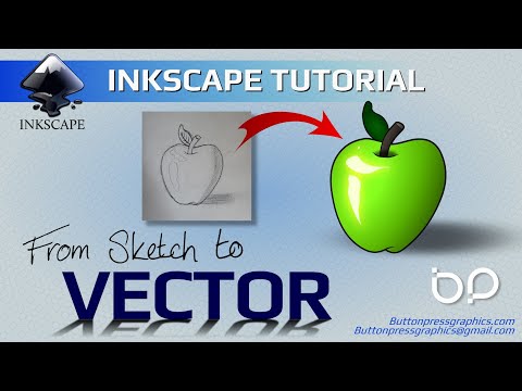 Going From SKETCH To VECTOR In INKSCAPE