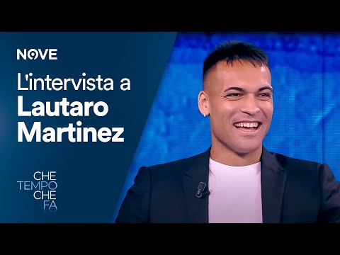 Che tempo che fa | L'intervista a Lautaro Martinez, campione d'Italia con L' Inter