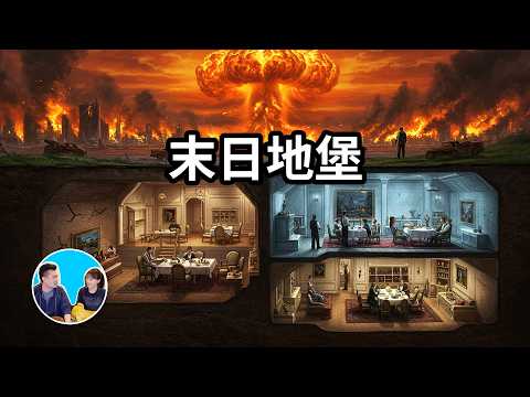 【不能說的秘密】全世界的億萬富豪都在偷偷打造的，末日地堡 | 老高與小茉 Mr & Mrs Gao