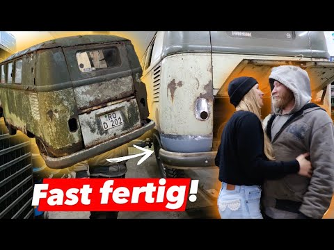WE'RE FINISHED (EXTERIOR)!💃🏼🕺🏽💥 | FOREST BUS | VW T1 | WELDING ✨