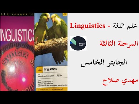 شرح علم اللغة الجابتر الخامس كامل  - المرحلة الثالثة | مهدي صلاح