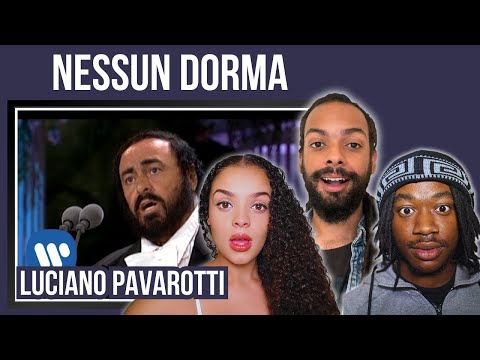 First time hearing Luciano Pavarotti - Nessun dorma | The Three Tenors | Group reacts