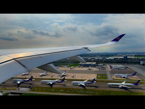 [4K] – Full Flight – Thai Airways – Airbus A350-941 – HND-BKK – HS-THM – TG683 – IFS Ep. 793