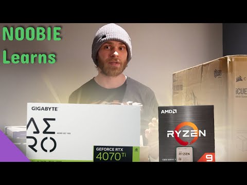 4070 Ti | Ryzen 9 5900X | What It's Really Like To Build Your First PC