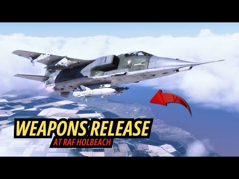 AzurPoly Jaguar at Holbeach Range | Full Weapon Demo (MSFS 2024)