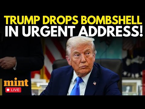 Donald Trump LIVE: Trump's Stunning Announcement | Trump Latest News LIVE | US News | White House
