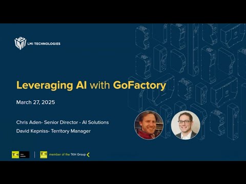 Leveraging AI with GoFactory - Webinar