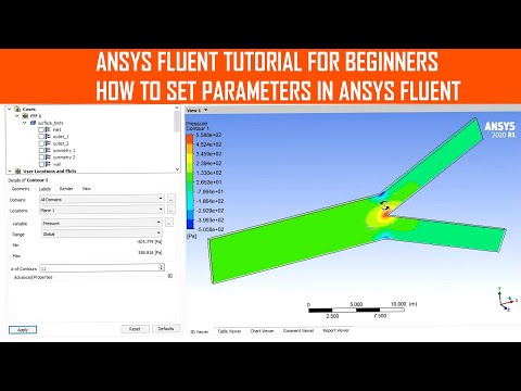 ✅ Ansys fluent Tutorial for Beginners- How to Set parameters in ansy fluent