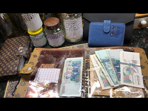 توفيري لآخر الشهر من الأظرفة قبل بداية ميزانية رمضان🌙💰💸 يلا نعمروا التحديات تاعنا 💰💵