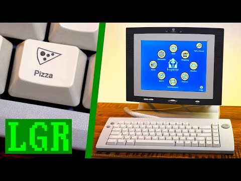 i-Opener 🍕The 1999 computer with a PIZZA KEY