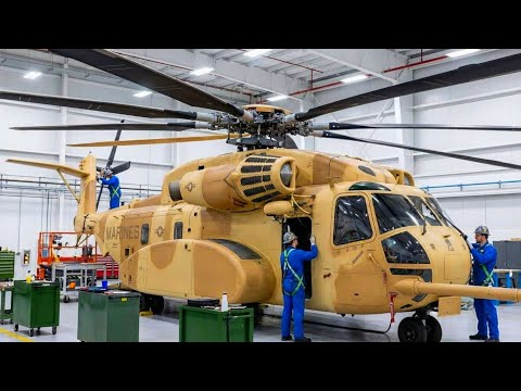Inside the CH-53K King Stallion Factory Building the World's Most Powerful Helicopter (Full Process)