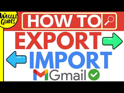 How to export AND import a backup of your Gmail emails