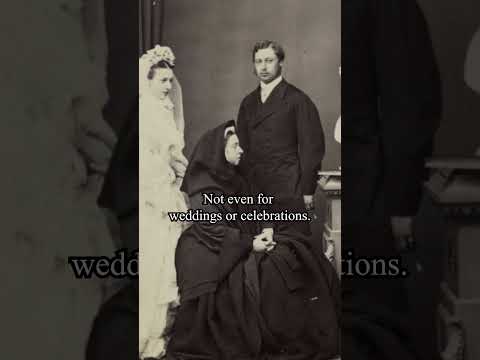 Queen Victoria Wore Black for 40 Years