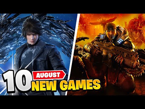 10 New Games August 2025 (2 FREE GAMES)