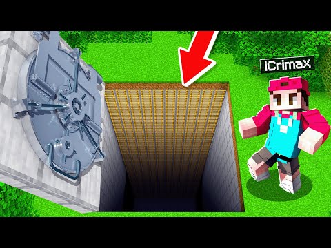 Ich FINDE einen VERBOTENEN BUNKER in MINECRAFT!