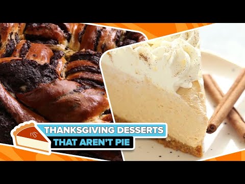 11 Thanksgiving Desserts That Aren’t Pie