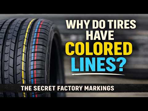 Why Do Brand New Tires Have Colored Stripes on Them?