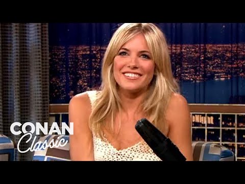 Sienna Miller On The Difference Between "Snogging" & "Macking Off" | Late Night with Conan O’Brien