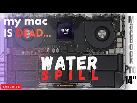 Don't Give Up! Fixing a Dead M1 Max MacBook Pro (Liquid Damage)