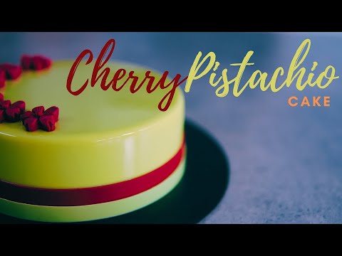 CHERRY PISTACHIO gluten free mousse cake | CAKE O'CLOCK