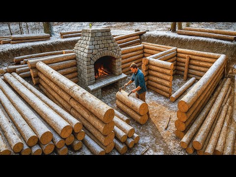 Man builds Secret underground shelter to Hide | start to finish