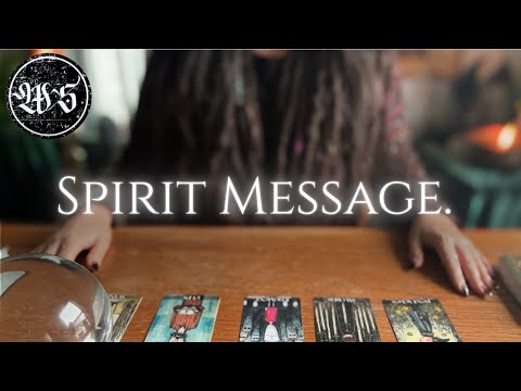 An elderly male spirit that has a message about reconnection.