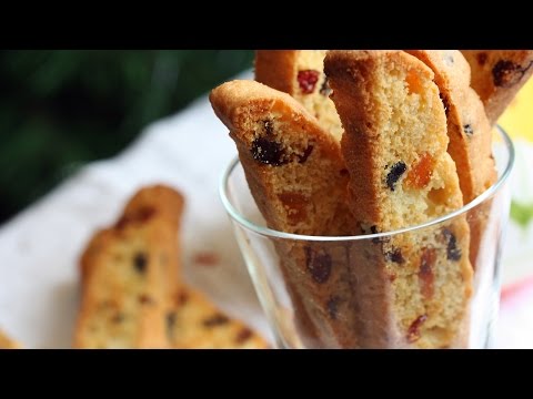 Dried Fruit Biscotti Recipe