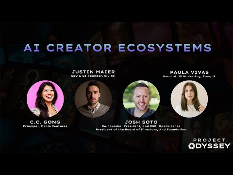 AI CREATOR ECOSYSTEMS PANEL // Civitai's Project Odyssey Film Gala