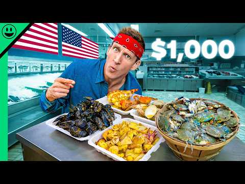 $1,000 Seafood Boil in New York City!!