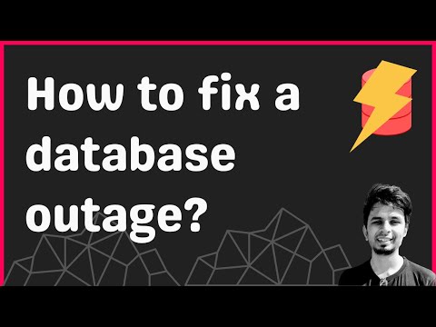 How to handle database outages?